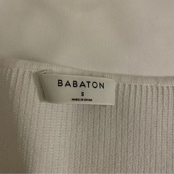 Babaton Sculpt Knit Squareneck Top - Picture 3 of 4